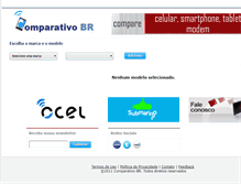 Tablet Screenshot of comparativobr.com.br